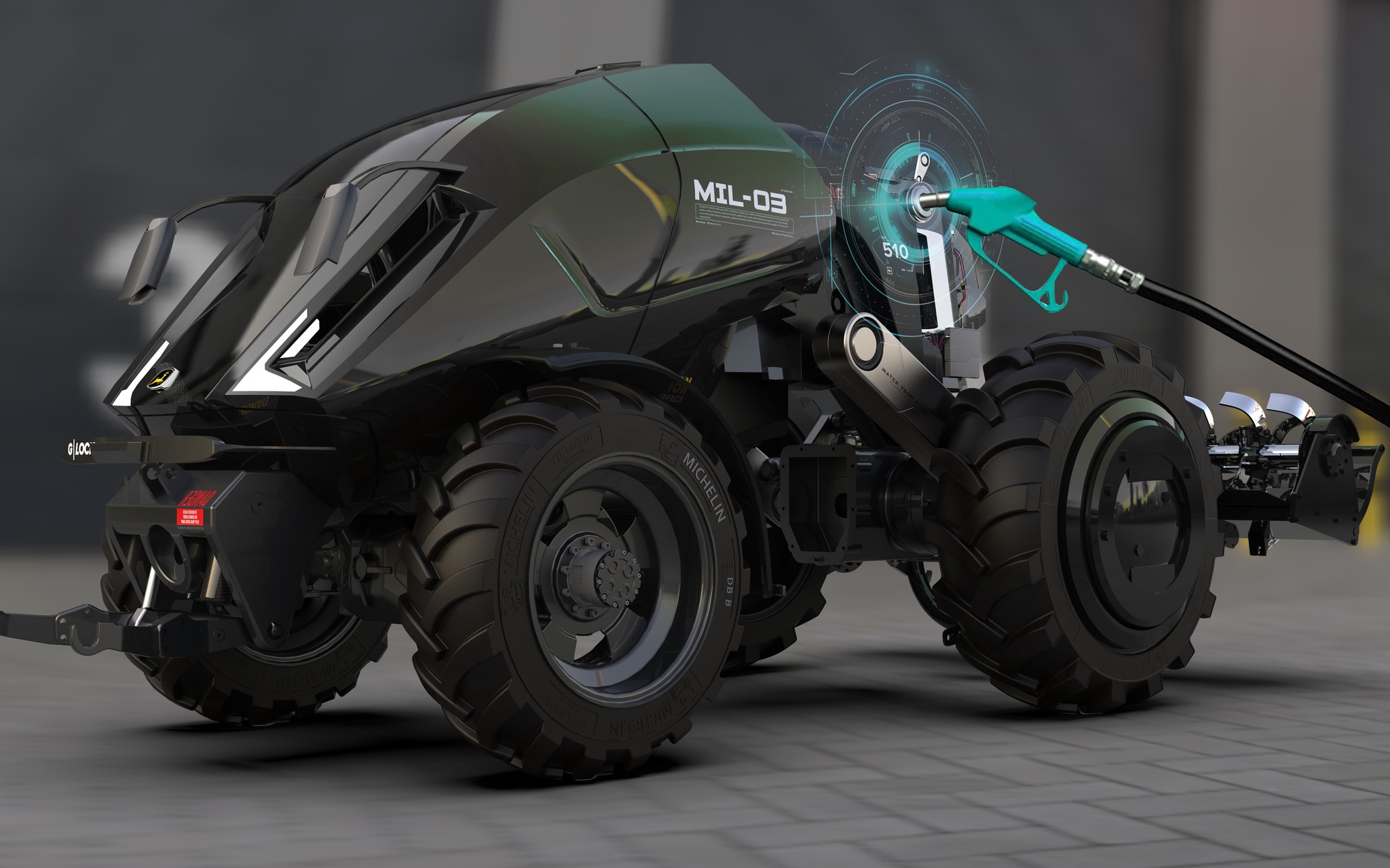 3D vehicle detail
