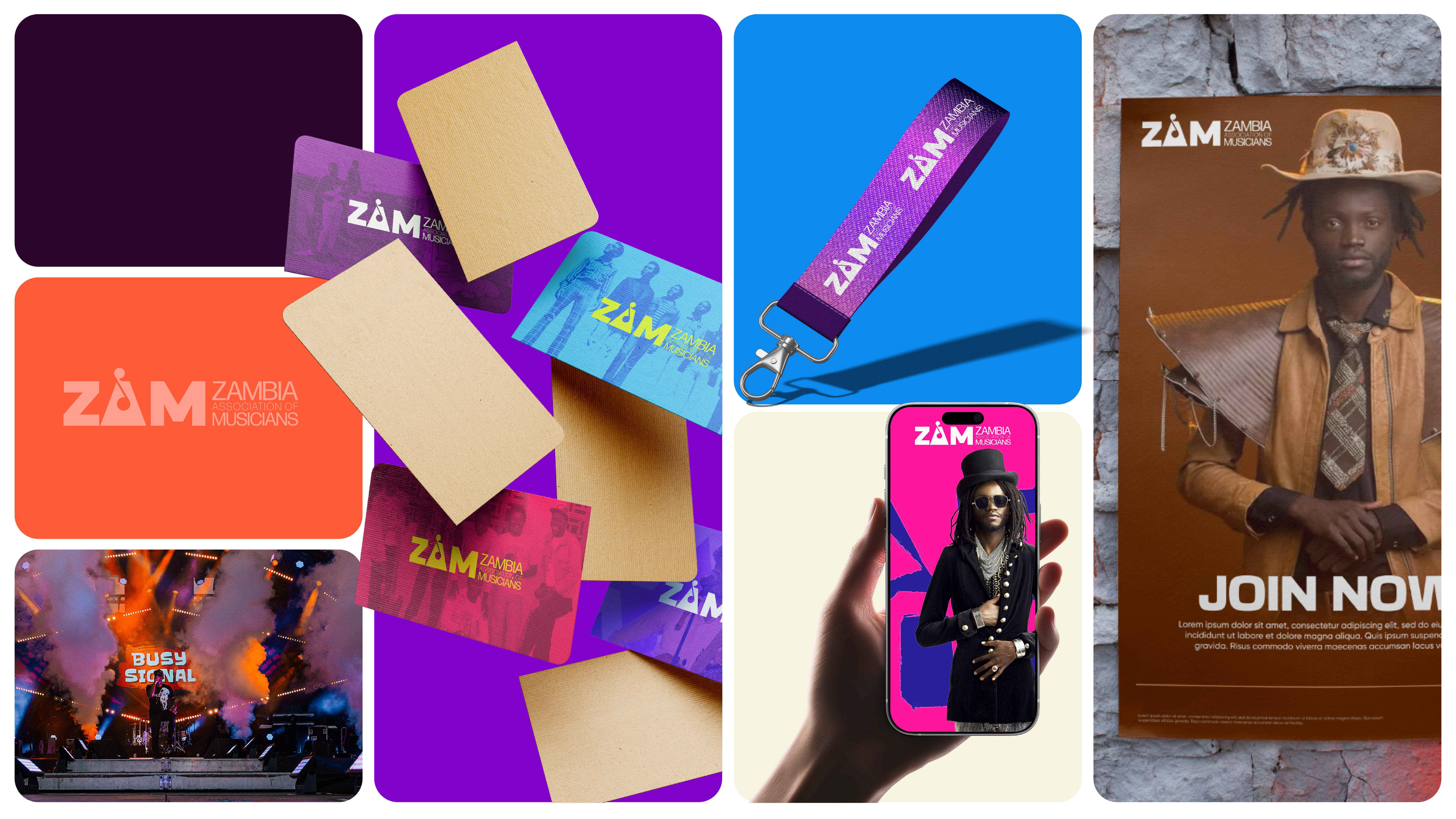 ZAM brand application