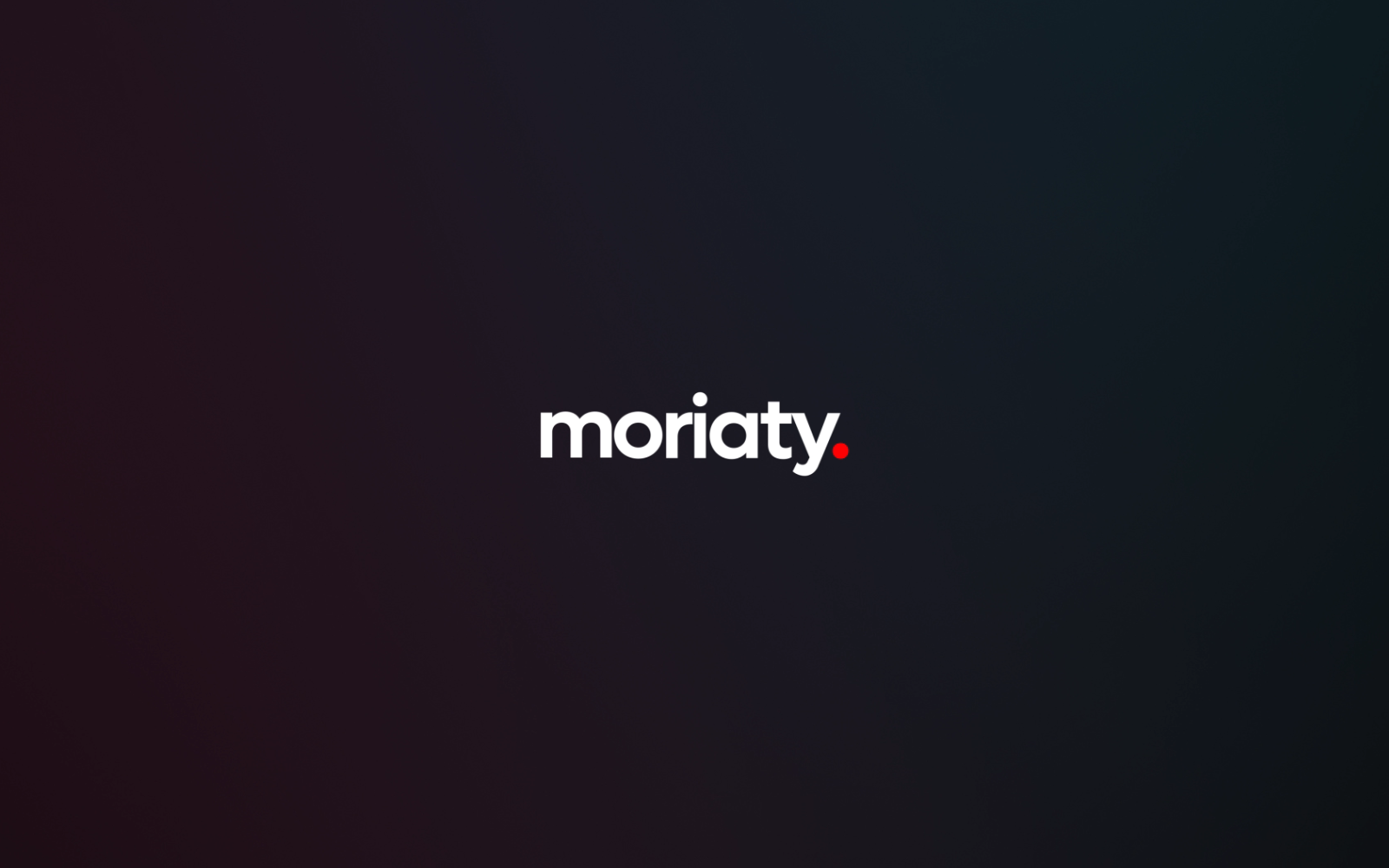 Moriaty portfolio website